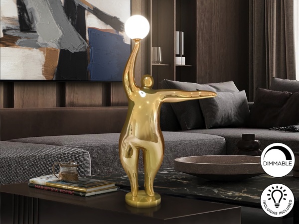 Фигура El globo 1L - золотая от интернет-магазина IDODOM.RU