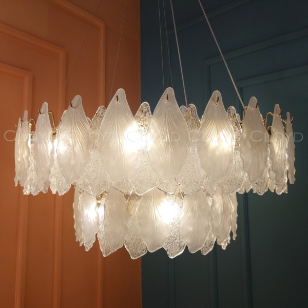 Люстра Cloyd SENEGAL-B C18 / Ø80 см - золото (арт.11196) от интернет-магазина IDODOM.RU