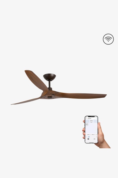 Коричневый вентилятор Morea L DC SMART от интернет-магазина IDODOM.RU