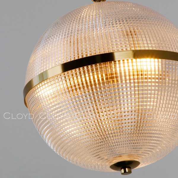 Подвесной светильник Cloyd BEHAIM P3 / Ø30 см - латунь (арт.11693) от интернет-магазина IDODOM.RU