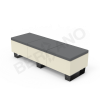 Скамейка Brick 180 Bone Brown, Dark grey