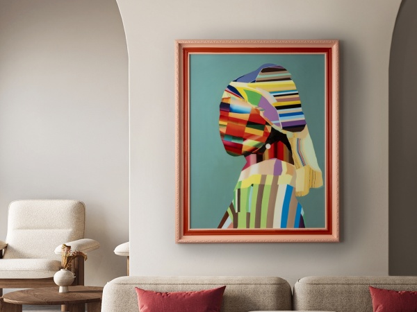 Joven con perla POP Картина 84X104 от интернет-магазина IDODOM.RU