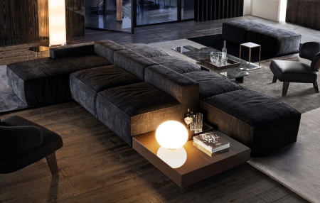 Пуф Фри ФП001 - Оксфорд искусственная замша