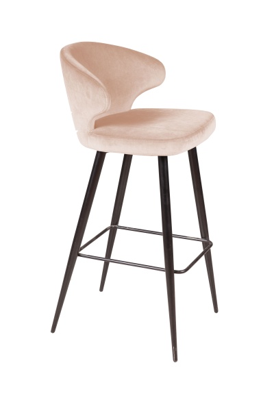 Стул барный Richard, бархат бежевый 5 от интернет-магазина IDODOM.RU
