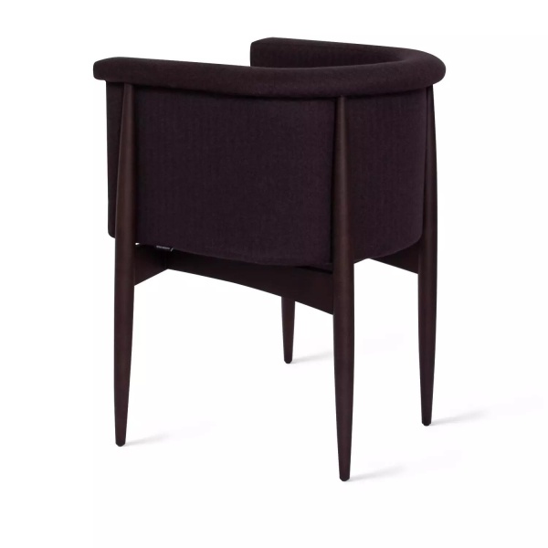 Полукресло Borgese, бук натуральный, лак венге, антрацит от интернет-магазина IDODOM.RU