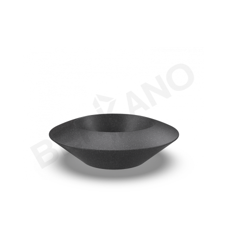 Кашпо Scodella 80 DB Black Granite