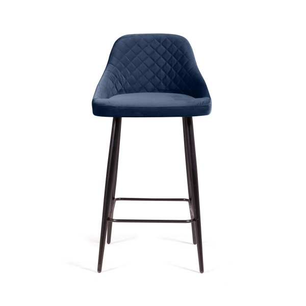 Стул барный Douglas ромб, бархат синий 29 от интернет-магазина IDODOM.RU