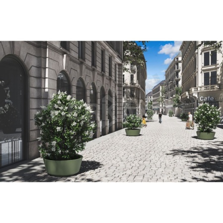 Кашпо Pion 55 Snow White от интернет-магазина IDODOM.RU