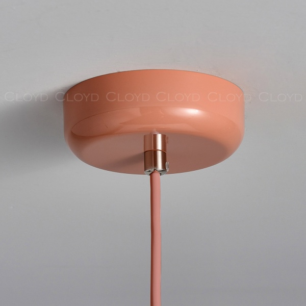 Подвесной светильник Cloyd ERMA-B P1 / Ø23 см - коралловый (арт.11395) от интернет-магазина IDODOM.RU