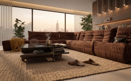 Кресло ДеФранс™️ 1-местное - Эконом микровелюр