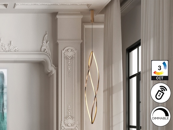 Adele Подвесной светильник розовое золото от интернет-магазина IDODOM.RU