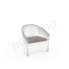 Кресло Oasis Snow White Light, Light grey