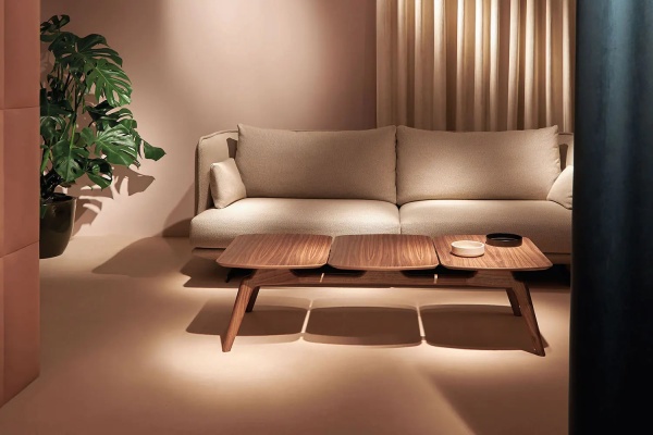 Столик Mixta Trio 3S орех от интернет-магазина IDODOM.RU