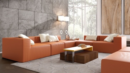 Модуль диван Драм оттоманка 113-L от интернет-магазина IDODOM.RU