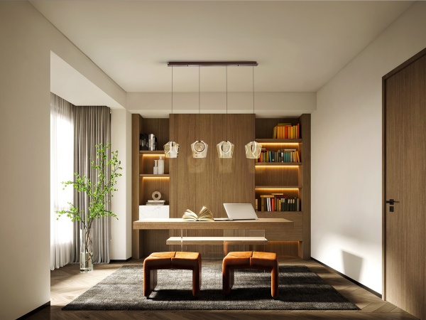 Линейный подвес Ingrid 4L шампань от интернет-магазина IDODOM.RU