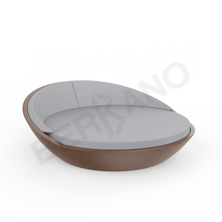 Шезлонг Riviera Brown, Gray