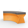 Скамейка X-seat Arc Orange, Graphite