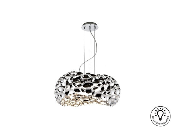 Подвесной светильник Narisa Ø47 5L хром от интернет-магазина IDODOM.RU