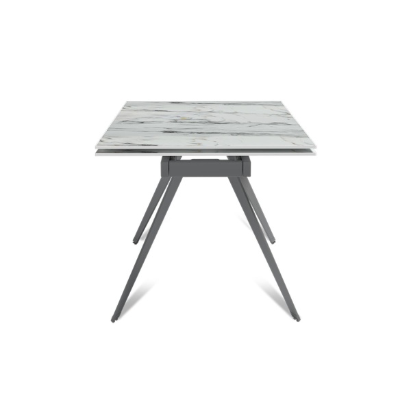 Стол раскладной Rhein (140+40+40), керамика глянцевая Ice Jade от интернет-магазина IDODOM.RU