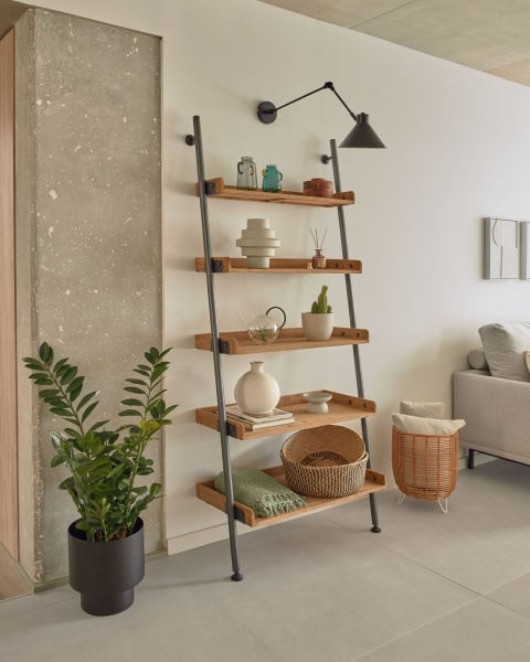 Кашпо для цветов Mash из черного металла Ø 28 см от интернет-магазина IDODOM.RU