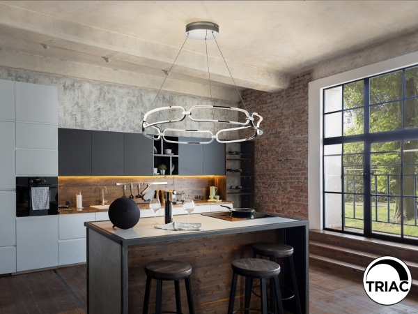 Подвесной светильник Colette Ø80 хром от интернет-магазина IDODOM.RU