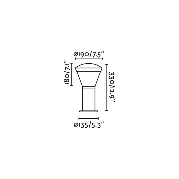 Уличный светильник Shelby от интернет-магазина IDODOM.RU
