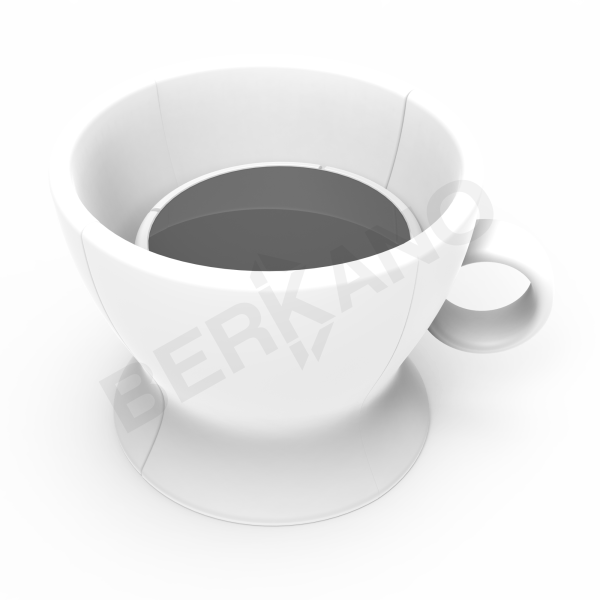 Стул с ручкой Coffee белого цвета от интернет-магазина IDODOM.RU
