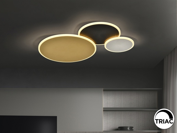 Umbra Потолочный светильник черный/золотой/белый от интернет-магазина IDODOM.RU