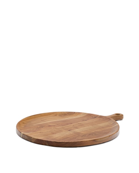 Большая круглая сервировочная доска Eitene из акации от интернет-магазина IDODOM.RU