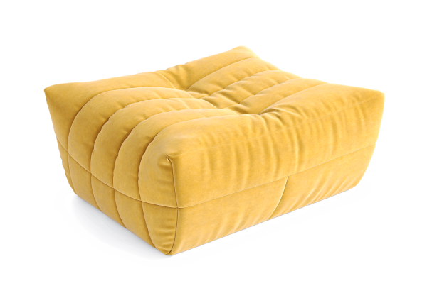 Пуф ДеФранс™️ 90/70 - Эконом микровелюр