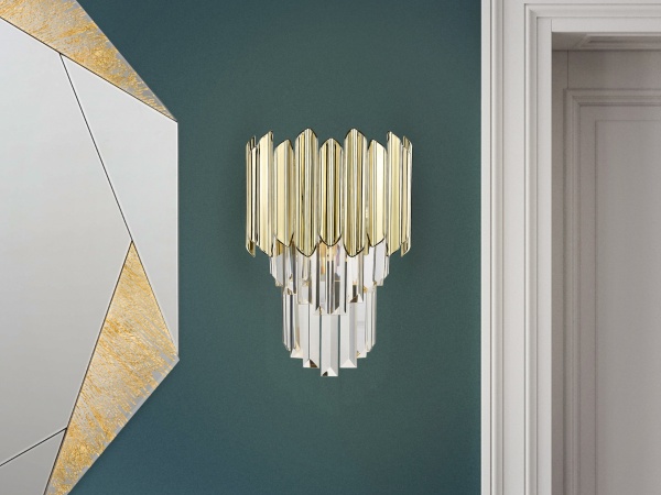 Бра Tiara 1L хром-золотой от интернет-магазина IDODOM.RU