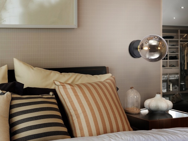 Бра Dark 1L черно-латунный от интернет-магазина IDODOM.RU