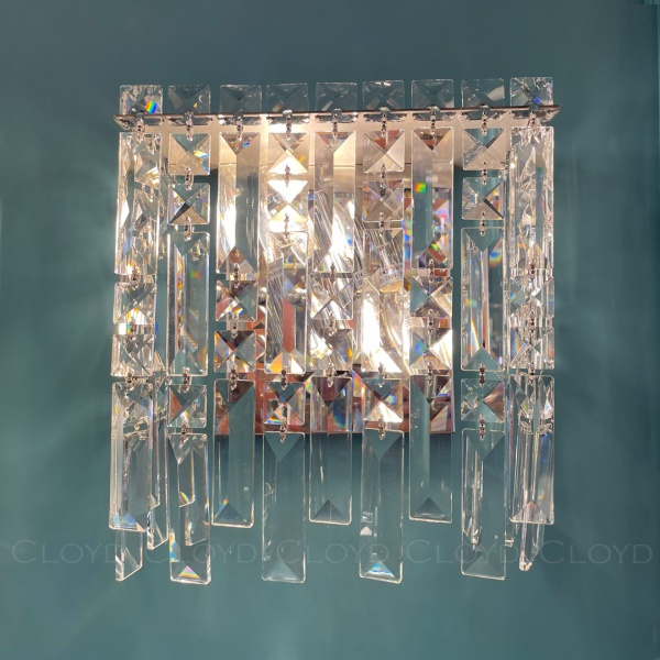 Бра Cloyd ALCATRAZ-B W2 / выс. 26 см - хром (арт.20275) от интернет-магазина IDODOM.RU