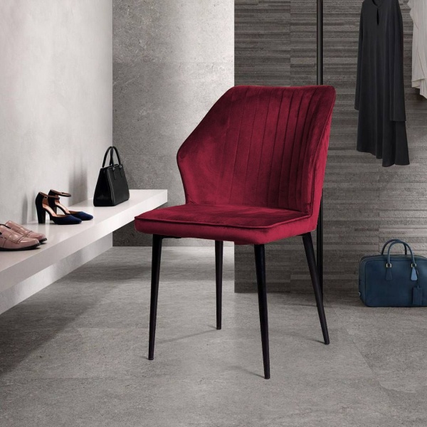Стул Berg, бархат винно-красный 16 от интернет-магазина IDODOM.RU