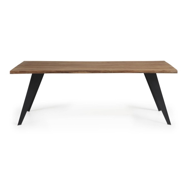 Стол Nack 180x100 черный, античный дуб от интернет-магазина IDODOM.RU