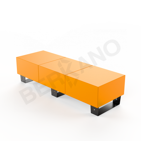 Скамейка Brick 180 Orange