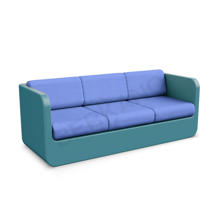 Диван Grace с подушками Blue Pine, Navy