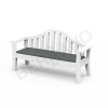 Скамейка Province Snow White, Dark grey