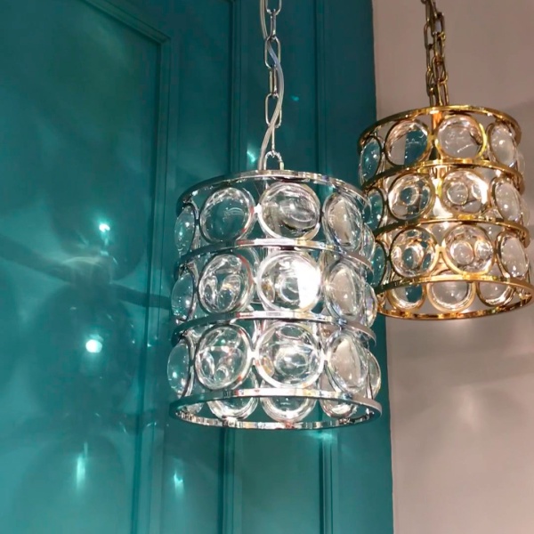 Подвесной светильник Cloyd VALENT P1 / Ø22 см - хром (арт.10580) от интернет-магазина IDODOM.RU