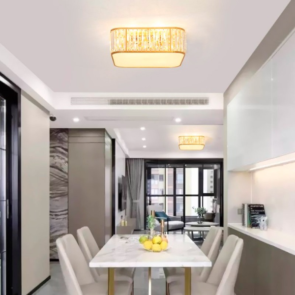 Потолочный светильник Cloyd AGRIUS FM6 / шир. 45 см - квадрат (арт.10590) от интернет-магазина IDODOM.RU