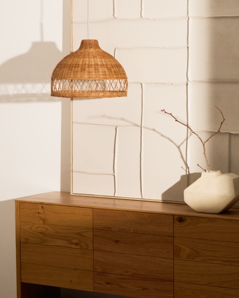 Loura Абажур подвесного светильника из ротанга  Ø40 см от интернет-магазина IDODOM.RU