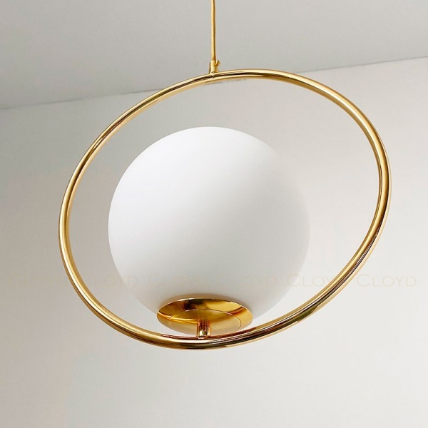 Подвесной светильник Cloyd MONADA-B P1 / выс. 35 см - золото (арт.10935) от интернет-магазина IDODOM.RU