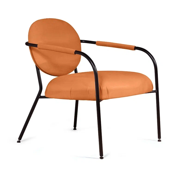 Лаунж кресло EGO, велюр терракот от интернет-магазина IDODOM.RU