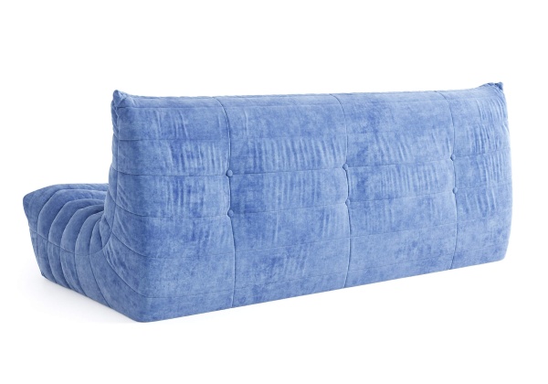 Диван ДеФранс™️ прямой 3-х местный - Эконом микровелюр