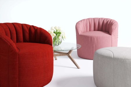 Пуф Шелл Солнце - Энджой люкс