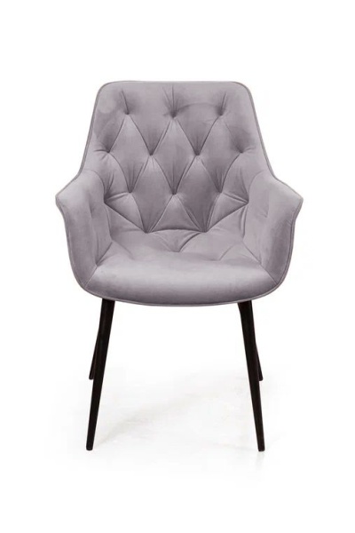 Стул Archi, бархат светло-серый 26, опора конус от интернет-магазина IDODOM.RU