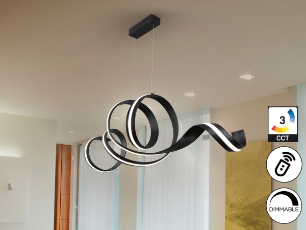 Amara Люстра горизонтальная черный матовый от интернет-магазина IDODOM.RU