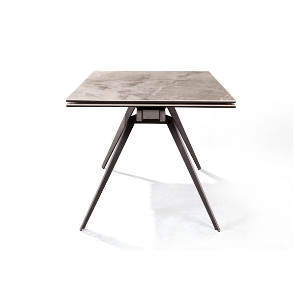 Стол раскладной Grant (160+40+40), мрамор испанская керамика светлый от интернет-магазина IDODOM.RU