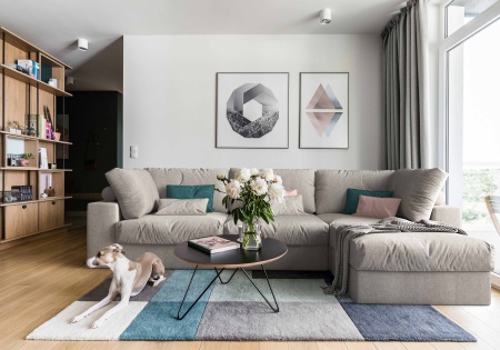 Модуль диван Элизиум угловой - Эконом микровелюр