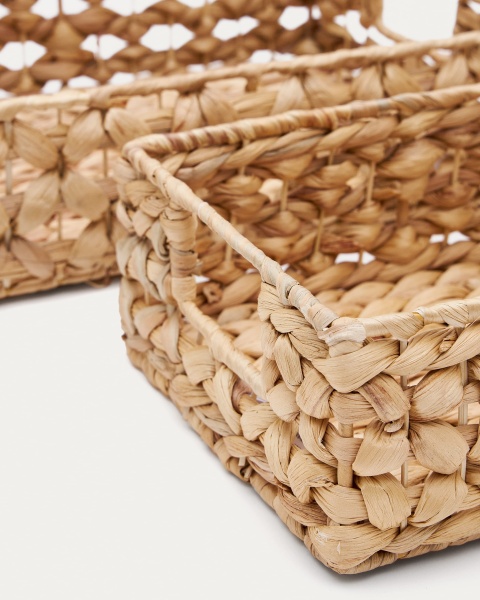 Tressa Набор из 2 коробок из натуральных волокон 27 х 20 см / 36 х 27 см от интернет-магазина IDODOM.RU